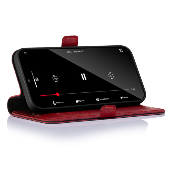 Echtleder Klapphülle Premium – Samsung Galaxy S25